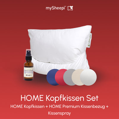 Product HOME Kopfkissen Set displayed on a clean background, showing main features and details, no visible text, neutral and inviting presentation