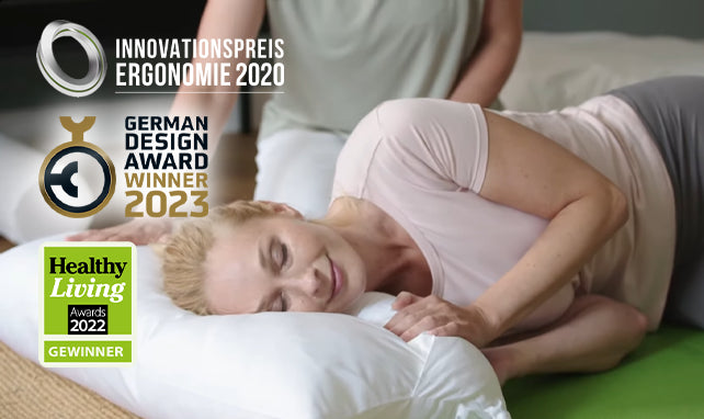 mySheepi Nackenkissen inkl. Innovationspreis Ergonomie, Healthy Living Award, German Design Award Winner 2023