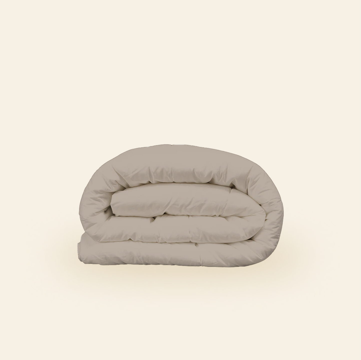 mySheepi HOME Premium Bettdeckenbezug ägyptische Baumwolle Beige