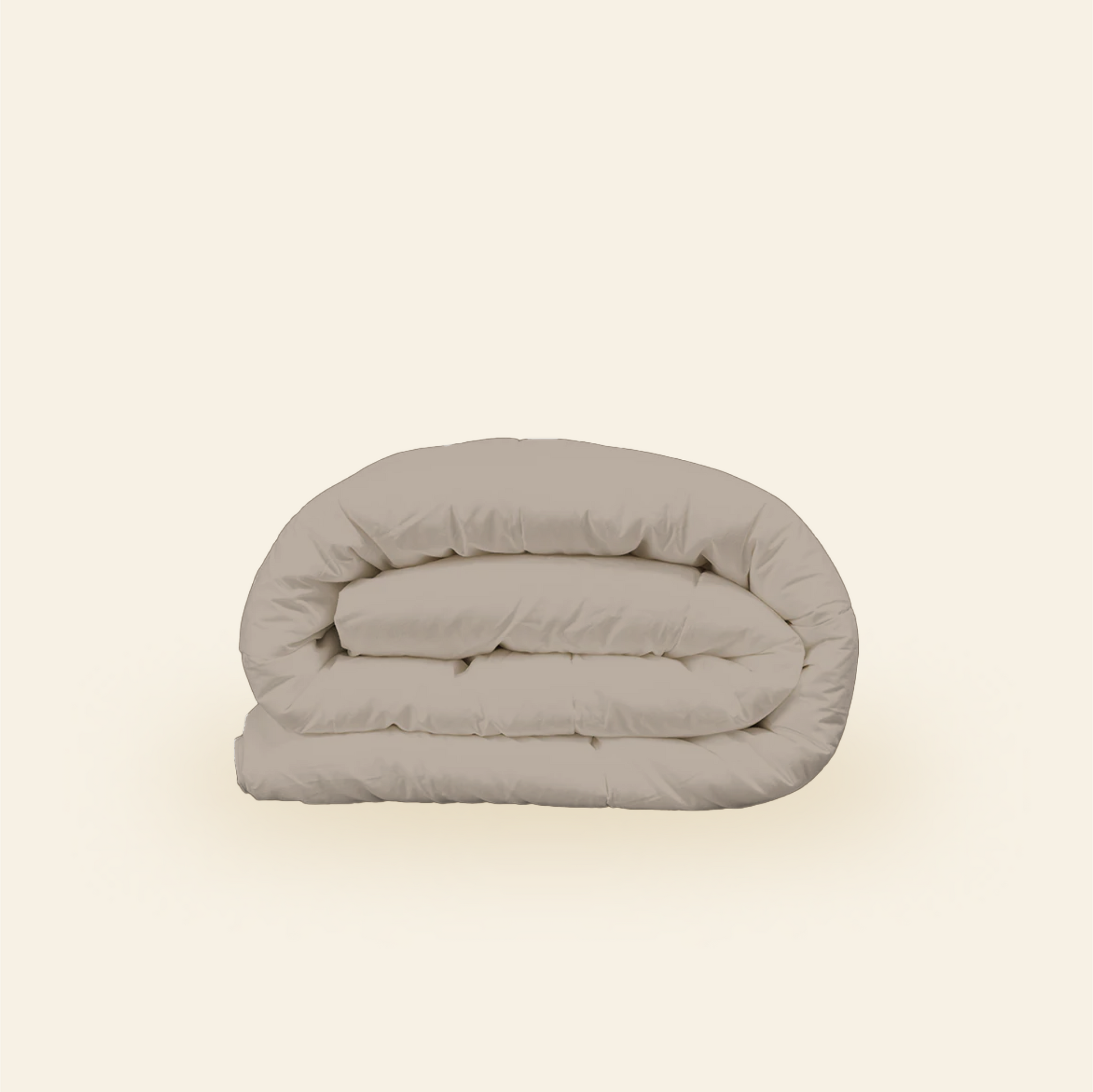 mySheepi HOME Premium Bettdeckenbezug ägyptische Baumwolle Beige