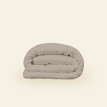 mySheepi HOME Premium Bettdeckenbezug ägyptische Baumwolle Beige