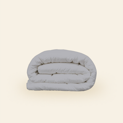 mySheepi HOME Premium Bettdeckenbezug ägyptische Baumwolle Grau