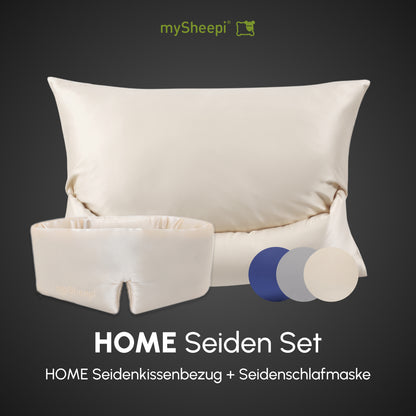 HOME Seidenbezug Set