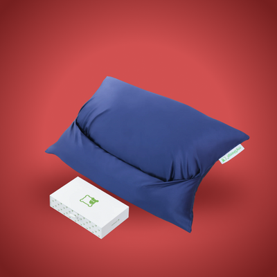 Product HOME Premium Kissenbezug displayed on a clean background, showing main features and details, no visible text, neutral and inviting presentation