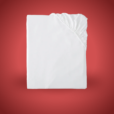 Product HOME Premium Spannbettlaken displayed on a clean background, showing main features and details, no visible text, neutral and inviting presentation